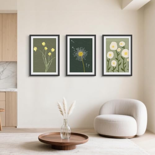 Image of Picrit 19x27 Black Poster Frame, Picture Frame for Wall, 3 Pack