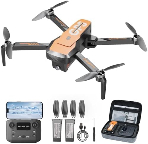 Drones With Camera For Adults 4K - Gps Drone With Auto Return, Br...