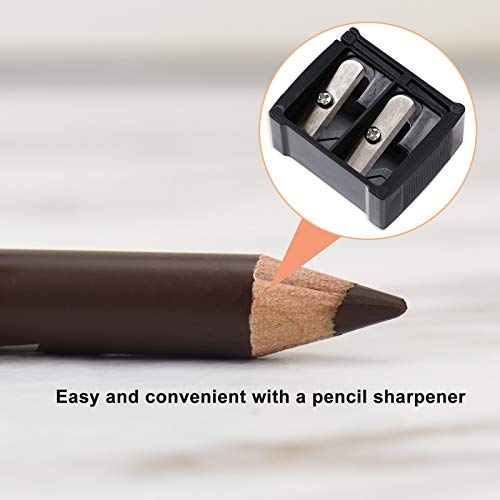 Ownest 12 Pcs Eyebrow Pencil Eyeliner Set