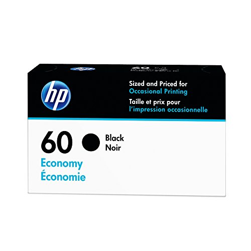 HP 60 | Ink Cartridge | Black | Economy Size | B3B05AN | DISCONTINUED BY MANUFACTURER