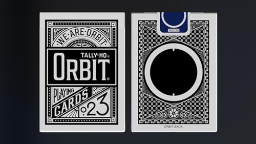 Cartas de Juego Orbit Tally Ho Circle Back Black