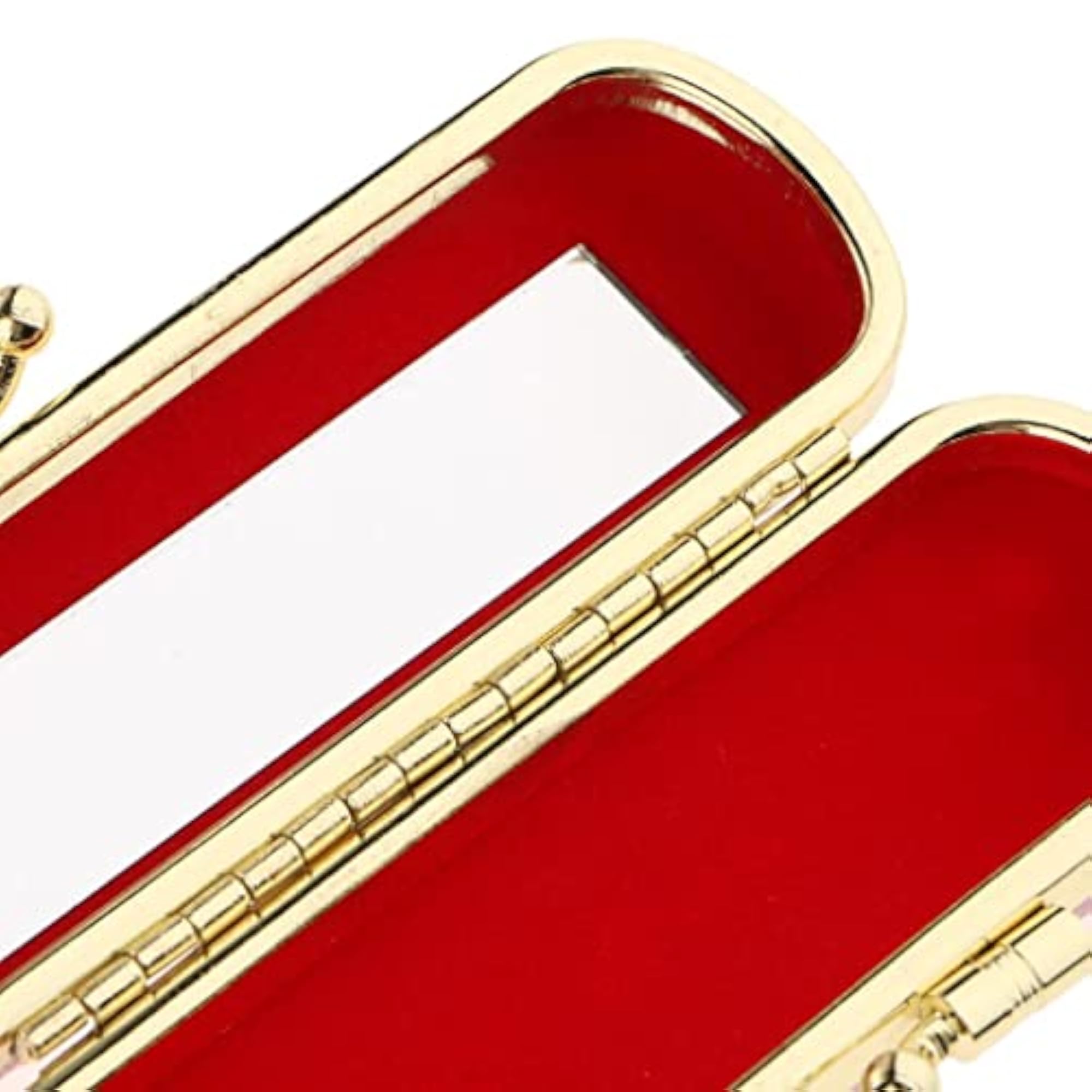 PU Leather Lipstick Holder Case, Portable Light Pink