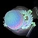 Flavery 3D Printed Dragon in Egg - Glow Rainbow - Flexible Crystal Dragon Inside, Colorful Fidget Toy, Birthday Gift, Desk Pet Figure - 12” Dragon (Glow in The Dark)