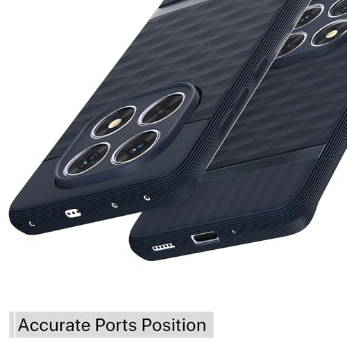 Image of Shockproof Case for Poco X7 5G | Full Camera Protection | TPU Flexible Back Cover for Poco X7 5G (Steel Blue)