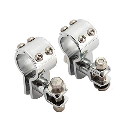 Motorcycle Footpegs 32Mm Highway Crash Bar For Foot Peg Clamps Engine Guard Mounts Adapter For Fit Honda Suzuki Kawasaki Yamaha Harley Davidson #TOP2