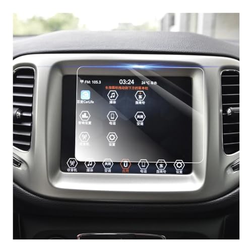 Verre trempé écran Compass 2017-2020 anti-rayure navigation auto - 3