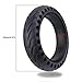 Mi Scooter Tires, Ourleeme Electric M365 Scooter Tire Honeycomb Design,8.5In Rubber Solid Tire Front/Rear Tire,Replacement Wheels for Scooter