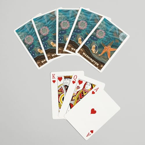 Lantern Press Naipes Póker 52 Cartas Tamaño Estándar miniatura 7