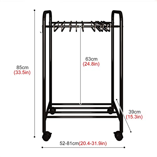 Porte-pantalons télescopique robuste pour optimiser l'espace buanderie
