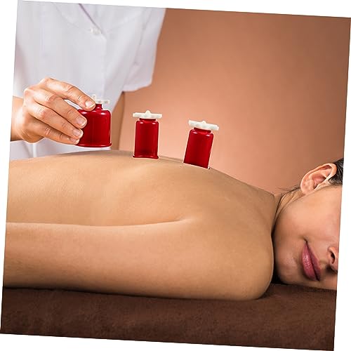 Set de 6 copas de ventosas para terapia de succión muscular, copas plásticas para piernas y cuerpo, masajeador para atletas y uso en casa miniatura 4