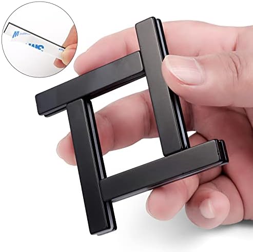 FINDMAG 12 Pack Strong Magnet, 60 x 10 x 3 mm Black Magnets Bar, Magnetic Strips, Magnets with Double-Sided Adhesive, Bar Magnets, Permanent Powerful Fridge Magnets for Whiteboard, Tools, Kitchen, DIY