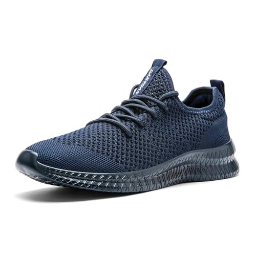 Image of FUJEAK Men Running Shoes Men Casual Breathable Walking Shoes Sport Athletic Sneakers Gym Tennis Slip On Comfortable Lightweight Shoes