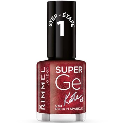 Rimmel London, Super Gel, Esmalte de uñas, 044 Rock Sparkle