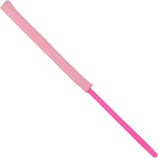 Flute Cleaning Rod, Portable Soft Integrated Flute Cleaner with Cloth Durable Smooth Pratical Flute Cleaning Swab, Easy to Clean, for Piccolo, Flute, Trumpet, Woodwind Musical Instrument(Pink)