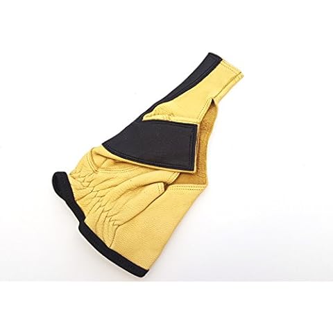 Starling Genuine Deer Skin Archery Gloves Cover