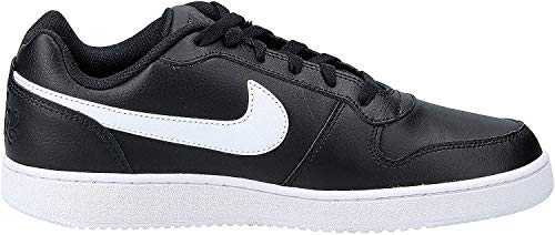 Nike Men's Ebernon Low Basketball Shoe, black/white, 9 Regular US