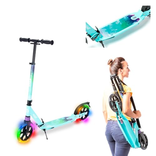 ATAA Serie Pro Patinete Ajustable con grandes ruedas de 20 cm