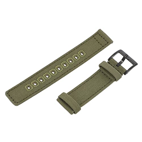 Band Quick Release Watch Strap 20mm Canvas Wristband Replacement Band for Stylish for Daily Casual Wear