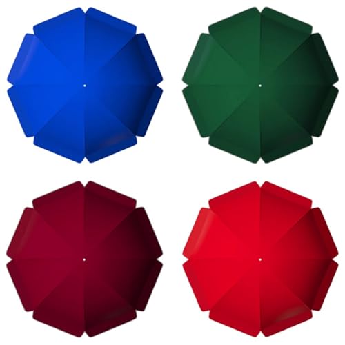 Toldo impermeable para exteriores de 8/10 varillas para sombrilla de mercado, parasol de repuesto para jardín, patio, resistente a los rayos UV y duradera