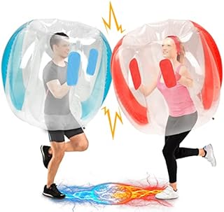 Kids Bumper Balls 2 Pack, Inflatable Body Bubble Ball Sumo Bumper Bopper Toys, Sports Outdoor Games for Kids