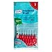 Produktbild TePe Original Interdentalbürsten  Einfache Reinigung der Zahnzwischenräume  1 x 8 Bürsten  Durchmesser 0,5 mm  Rot