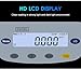 Digital Analytical Balance Accuracy 410 g Capacity, 1 mg Graduations LCD Display - for Laboratory, Scientific and Industrial use (410g)