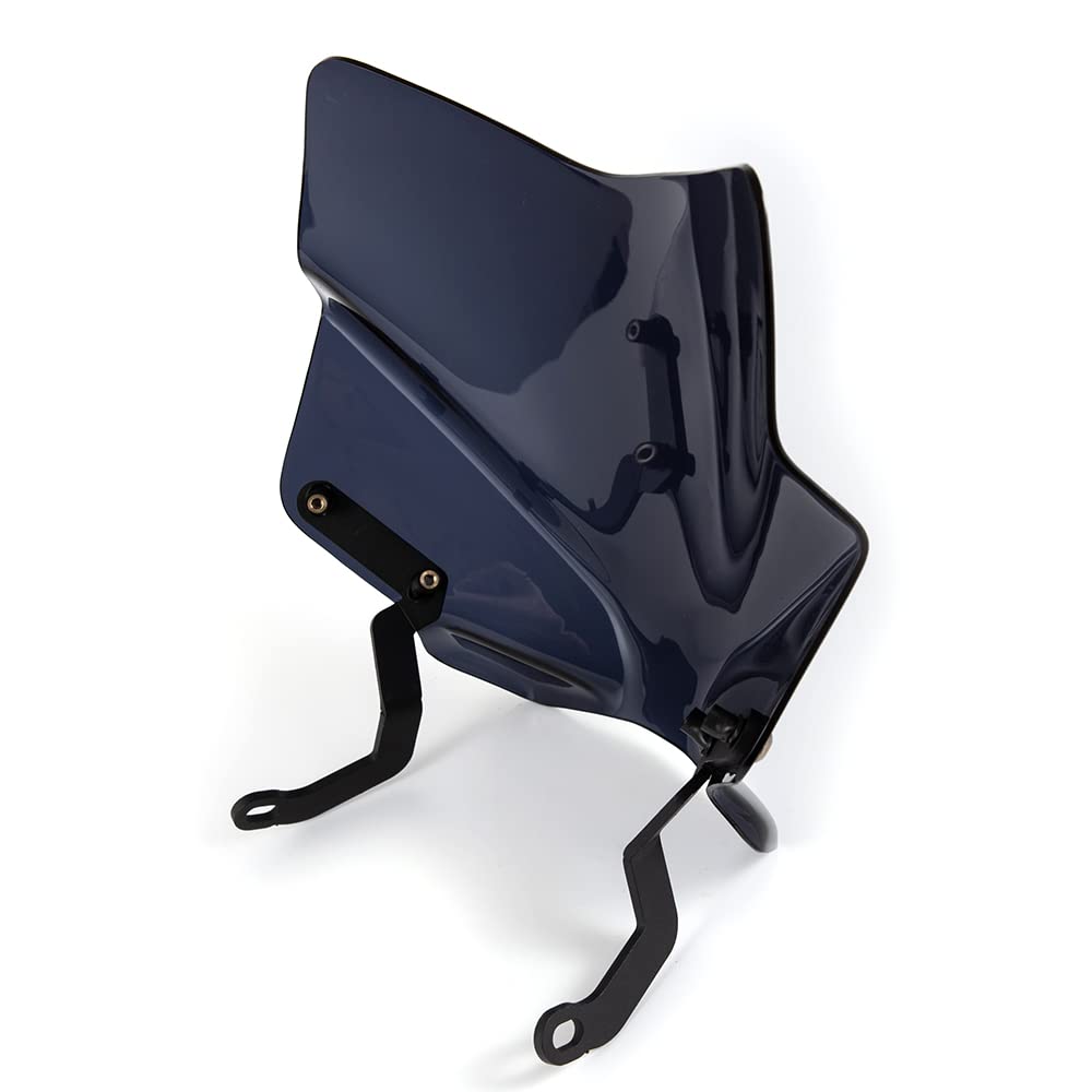 Parabrezza universale per moto Deflettore vento per 1200 2014 s 1200r 2014-2018 2022 (Grigio)