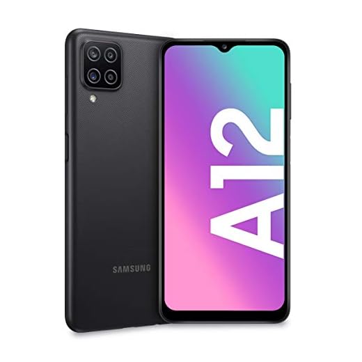 Samsung Galaxy A12 SM-A125FZKKEUE Smartphone 16,5 cm (6.5 Zoll) Dual-SIM 4G USB Typ-C 4 GB 128 GB 5000 mAh Schwarz
