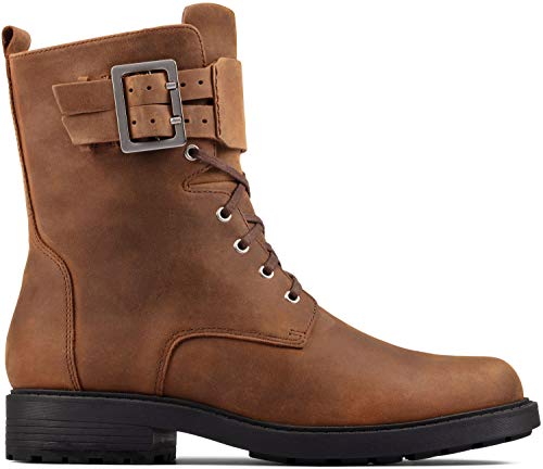 Image of Clarks Orinoco 2 Lace Brown Snuff Leather 6 D - Wide