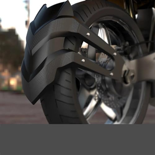 Garde-boue arrière de moto universel avec support de fixation