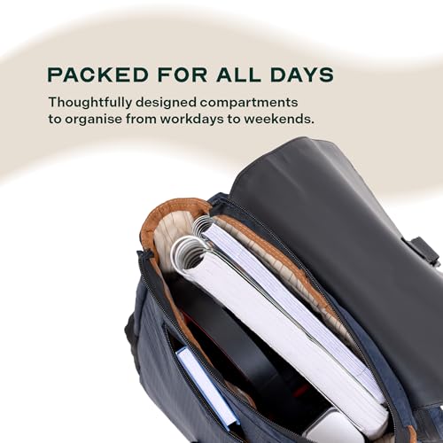 Image of Assembly Arto Laptop Backpack for Men Women 15.6 Inch Quilted Office Travel Bag with Trolley Sleeve Business Travel Bag