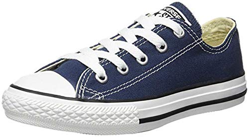 Converse Chuck Taylor All Star Core Ox, Zapatillas Infantil, Azul (Blue Marine), 28 EU