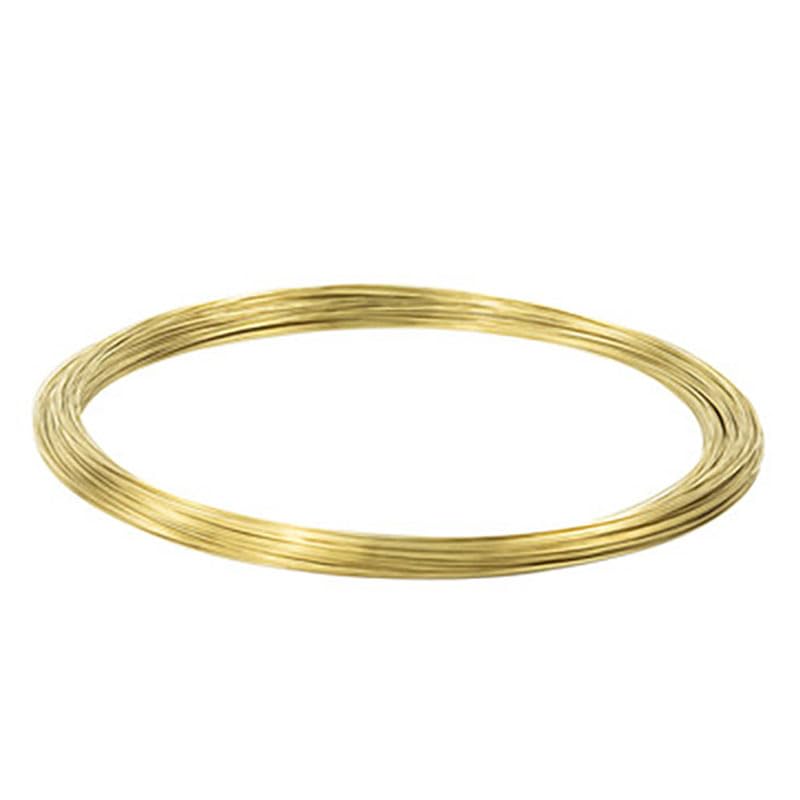 1pcs 0.8/1/1.2/1.5/1.8mm WD 1000mm long H62 Brass silk Solid rope 1m length Bare round wire - (Length: 0.8mmx1000mm)