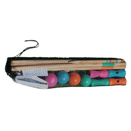 Lawn Croquet Game Set Croquet Set for 4 Players for Teens Adults Courtyard