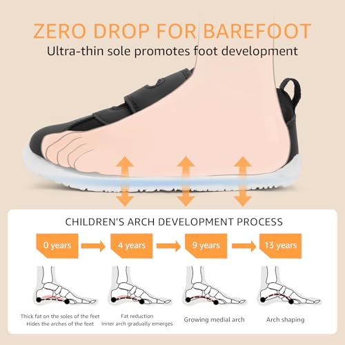 Image of STQ KIDS Toddler Wide Toe Box Shoes Boys Girls Barefoot Sneakers
