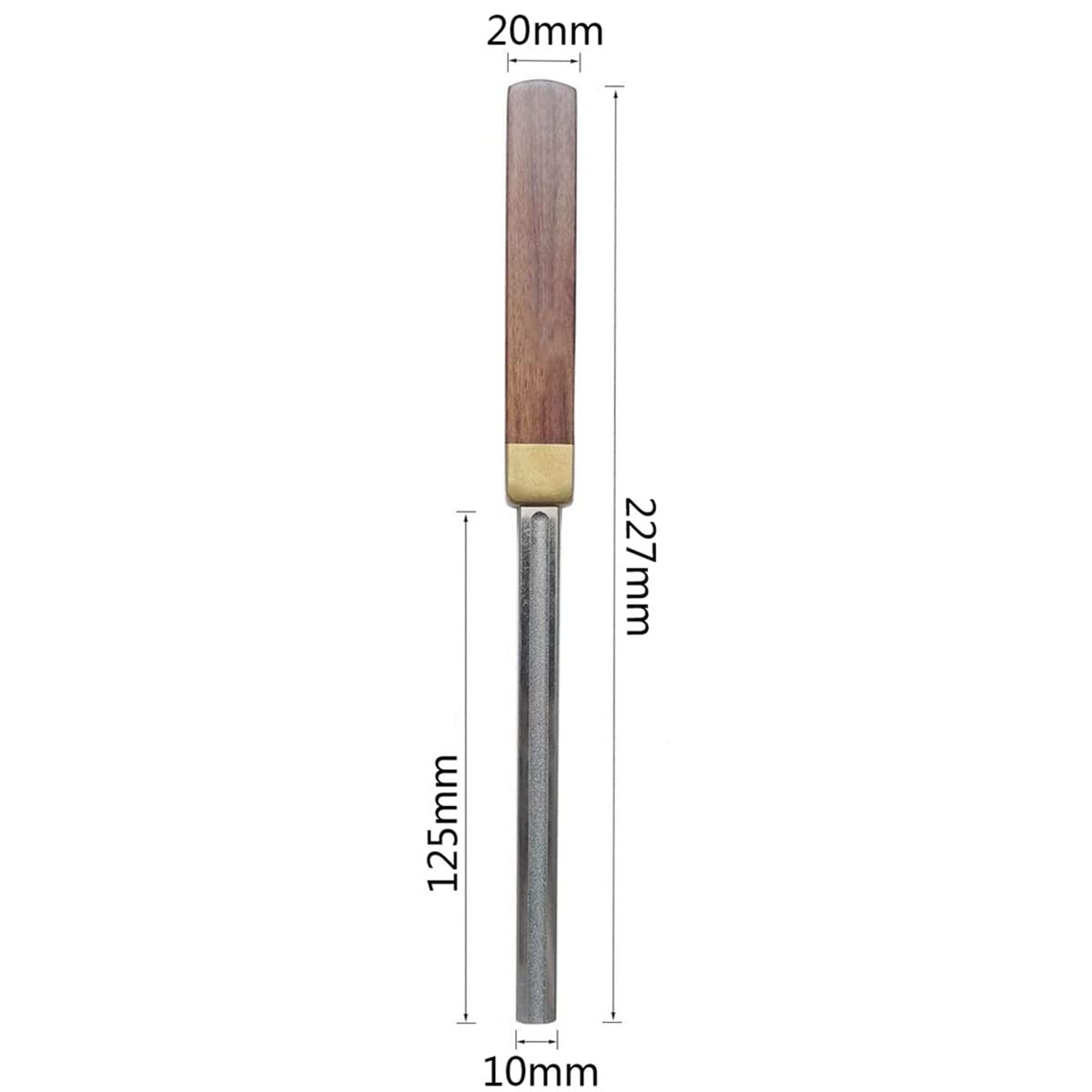 TECKEEN Chitarra Fret Crowning File Fretboard Diamond Coating Riparazione Dressing Tool