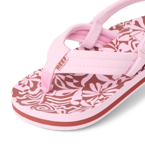 Image of REEF Girls Toddler /Little Kid Ahi Beach Flip Flop, Soft Cushion Footbed, Water Friendly
