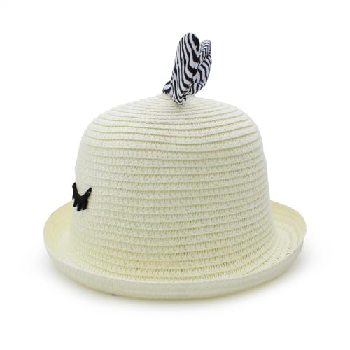 Image of VRITRAZ Baby Boy's and Girl's Kids Children Cute Printed Cartoon Gift Summer Fancy Dress Straw Fasion Hat Cap 1