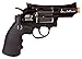 ASG Dan Wesson CO2 Powered Airsoft Revolver, Black, 2.5