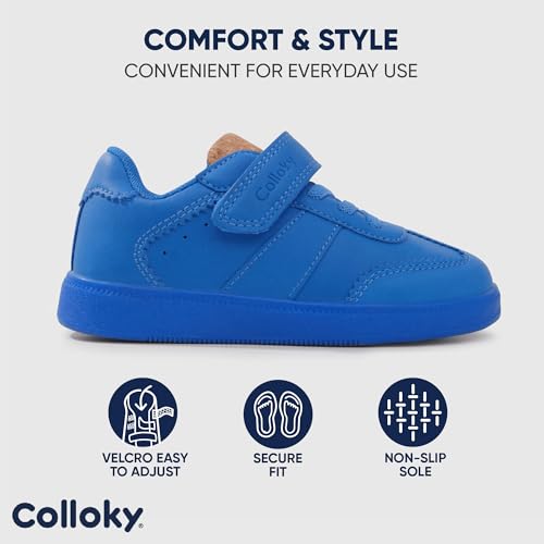 Toddler Sneakers for Girls and Boys - Adjustable Strap, Washable, Anti-Slip & Arch Support - Breathable Design & Lightweight2