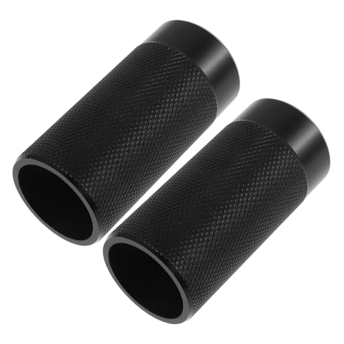 POPETPOP 2pcs Anti-Slip Bike Rear Pegs Aluminum Alloy Foot Stands for Cycling White Bike Supplies