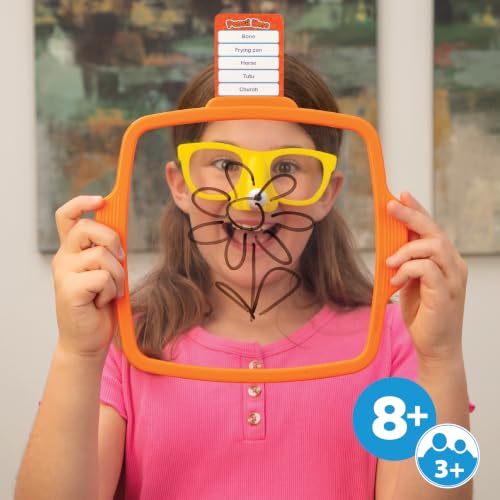Image of Pencil Nose Board Games for Family Night - The Ultimate Drawing Game - Kids Games, Family Game, Multi-Player, Party Game - Ages 8+
