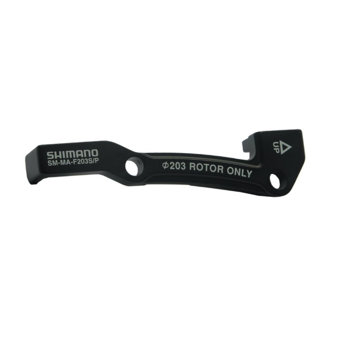 SHIMANO ISMMAF203SPA Brake Brackets & Adapters - Black, 203 mm