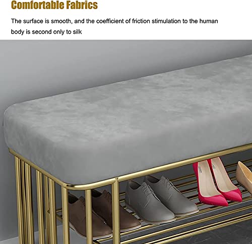 Armoire à chaussures gain de place avec banc de rangement confortable - 6