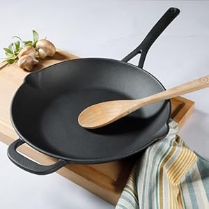 Martha Stewart Pre Seasoned Cast Iron 12" Skillet Martha Stewart Pre Seasoned Cast Iron 12 Skillet