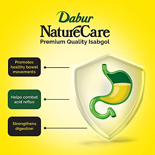 Dabur Nature Care Isabgol - 375g | Provides Effective Relief from Constipation | Promotes Bowel Health | Boost Gut Health | Non Habit Forming | 100% Ayurvedic - Image 3