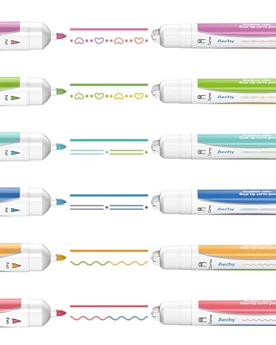 Save 25% on AECHY Dual Color Highlighter Pens - Use Code B93ACJYH - Image 2