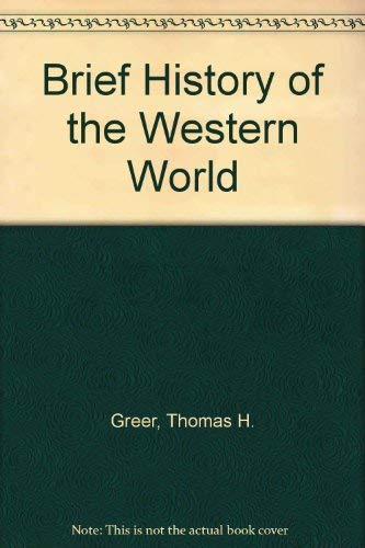A Brief History of the Western World 0155055526 Book Cover