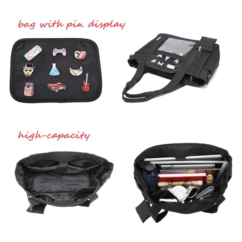 Kawaii Canvas Ita Tote Bolso de Hombro Versátil miniatura 4