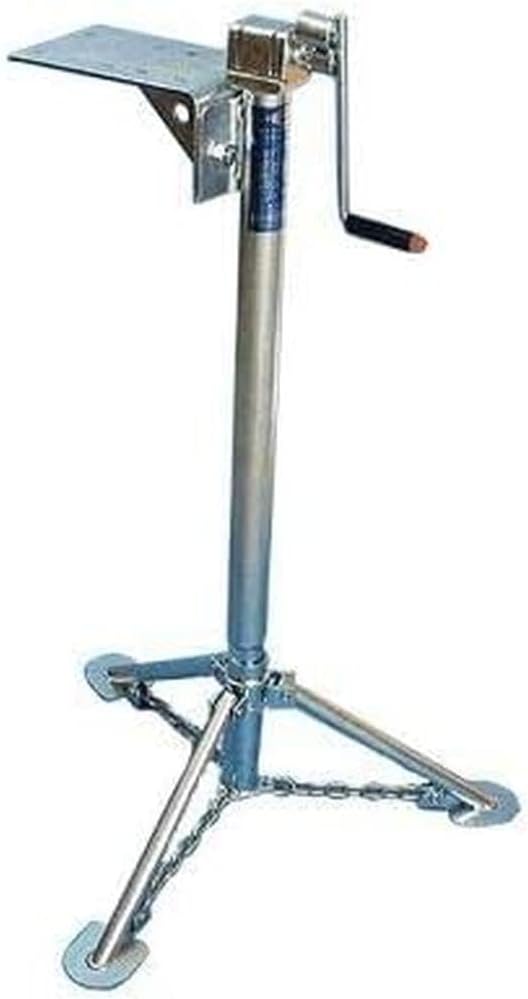 Rieco-Titan Products Rieco-Titan THD2000-1Z1 Heavy-Duty Camper Tripod Jack, Silver